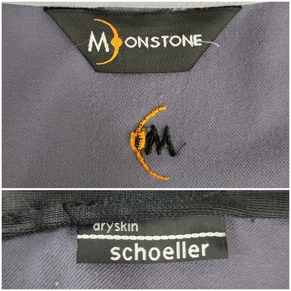 Moonstone Dryskin Schoeller Softshell Zip-Up Jacket Women's Size M Slate Gray - Picture 6 of 11